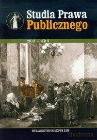 Studia Prawa Publicznego nr 3/2013 [KSIĄŻKA]