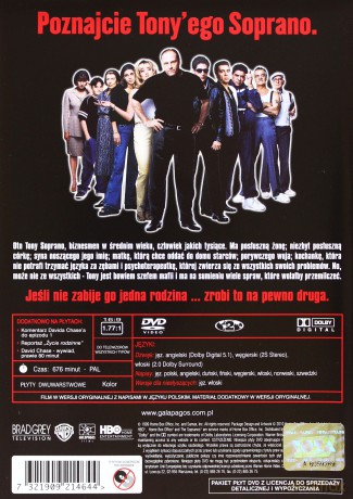 Rodzina Soprano sezon 1 [BOX] [4DVD]