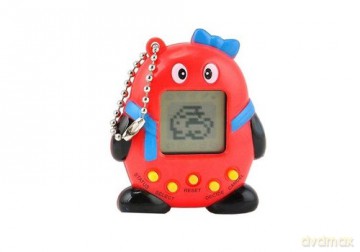 Tamagotchi z kokardką czerwone [GRA]