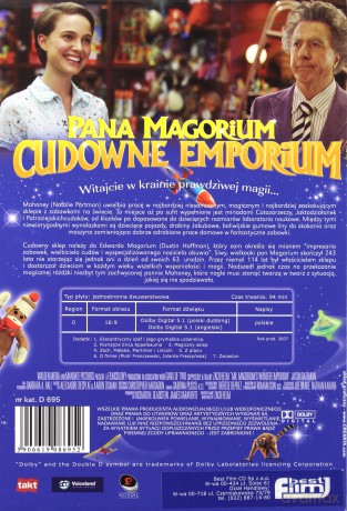 Pana Magorium cudowne Emporium [BOX] [DVD]