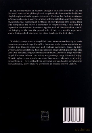 The Socratic Philosophy Under the Sign of a Daimonion - Waldemar Pycka [KSIĄŻKA]