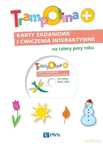 Trampolina+ Karty zadaniowe i ćwiczenia interaktywne na cztery pory roku [KSIĄŻKA]