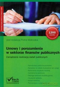 Umowy i porozumienia w sektorze finansów publicznych [KSIĄŻKA]