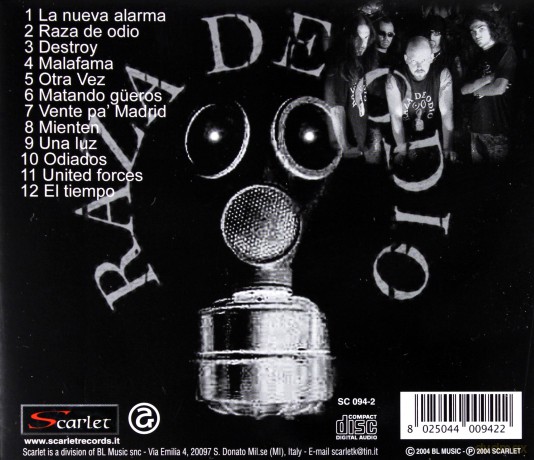 Raza De Odio: La Nueva Alarma [CD]