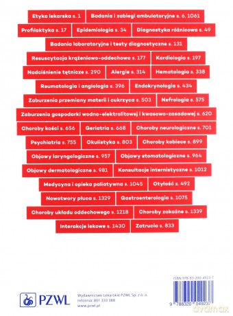 Vademecum medycyny wewnętrznej [KSIĄŻKA]
