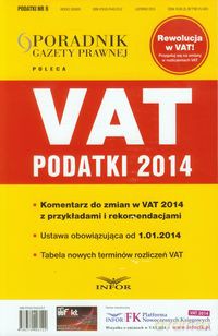 VAT Podatki 2014 [KSIĄŻKA]