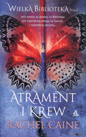 Wielka Biblioteka (Tom 1) Atrament i krew - Caine Rachel [KSIĄŻKA]