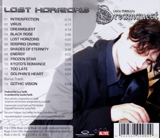 Turilli Luca: Lost Horizons [CD]