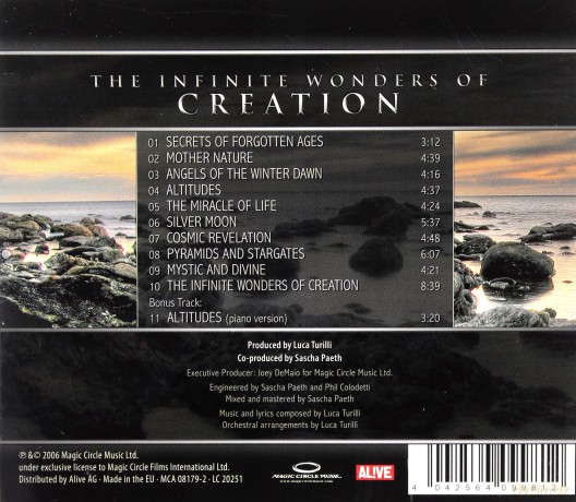 Turilli Luca: The Infinite Wonders Of Creation [CD]