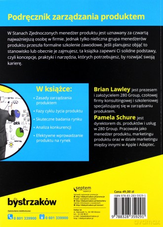 Zarządzanie produktem dla bystrzaków - Brian Lawley, Pamela Schure [KSIĄŻKA]