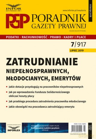 Zatrudnianie niepełnosprawnych,młodocianych,emerytów [KSIĄŻKA]