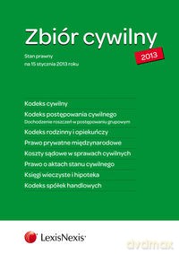 Zbiór cywilny 2013 Kodeks cywilny Kodeks postępowania cywilnego Dochodzenie roszczeń w postępowaniu - opracowanie zbiorowe [KSIĄŻKA]