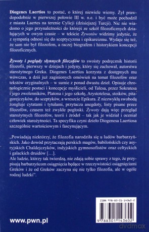 Żywoty i poglądy słynnych filozofów - Laertios Diogenes [KSIĄŻKA]