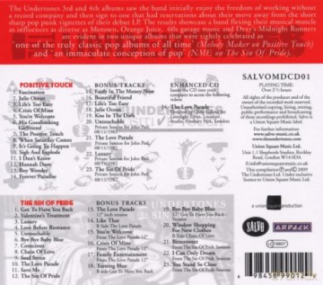 The Undertones: Positive Touch / The Sin Of Pride [2CD]