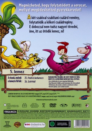 Flintstonowie Sezon 5 Pakiet [5DVD]
