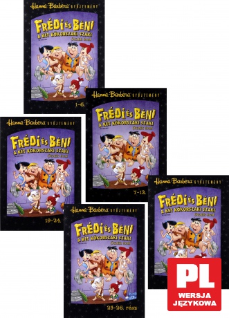 Flintstonowie Sezon 5 Pakiet [5DVD]