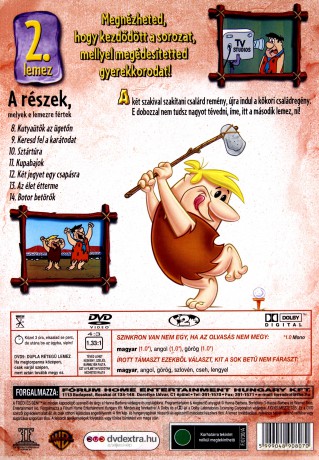 Flintstonowie Sezon 1 odcinek 8-14 [DVD]