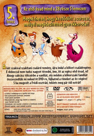 Flintstonowie Sezon 1 dodatki [DVD]