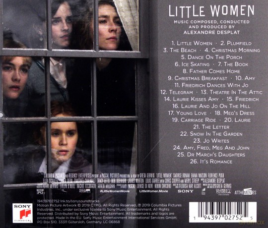 Little Women soundtrack (Małe Kobietki) (Alexandre Desplat) [CD]