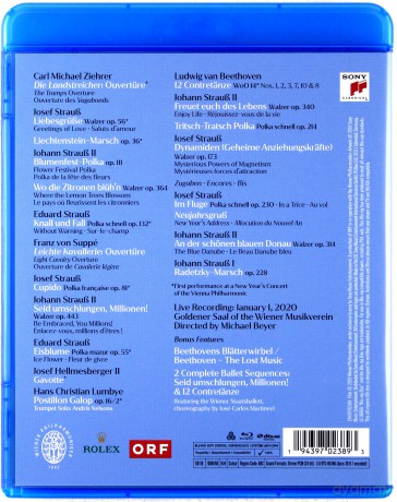 Andris Nelsons & Wiener Philharmoniker: Neujahrskonzert 2020 / New Year's Concert 2020 [Blu-Ray]