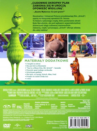Grinch + soundtrack Pakiet [DVD]+[CD]
