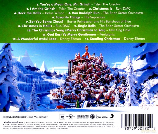 Grinch + soundtrack Pakiet [DVD]+[CD]