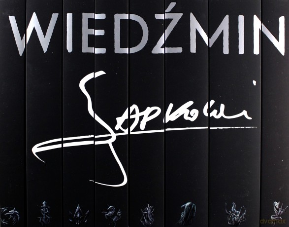 Wiedźmin Tom 1-8 (okładka filmowa) - Andrzej Sapkowski PAKIET [8xKSIĄŻKA]