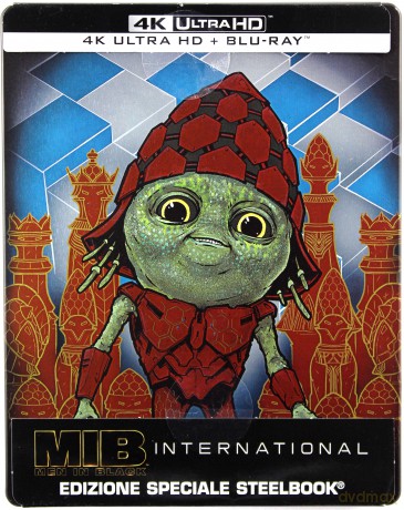 Men in Black: International (Faceci w czerni 4) (steelbook) [Blu-Ray 4K]+[Blu-Ray]