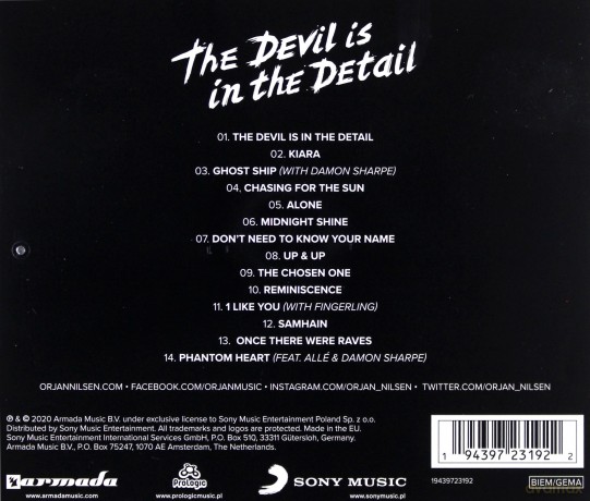 Orjan Nilsen: The Devil Is in the Detail [CD]