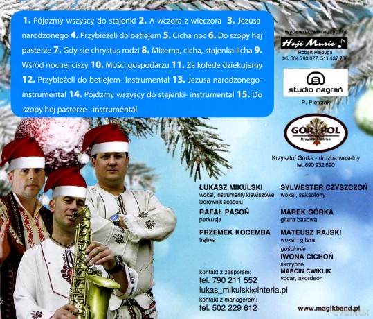 Magik Band: Magiczne kolędowanie [CD]