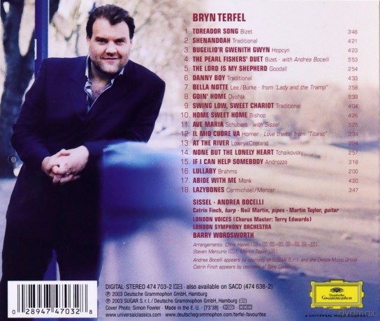 Bryn Terfel: Bryn [CD]