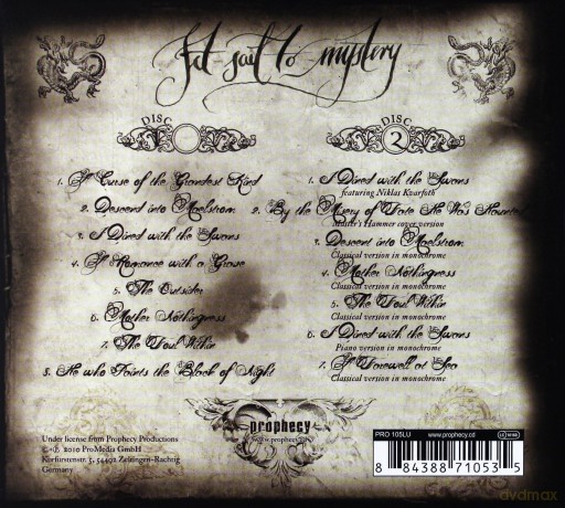 The Vision Bleak: Set Sail To Mystery [2CD]