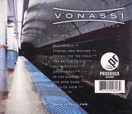 Vonassi: The Battle Of Ego [CD]