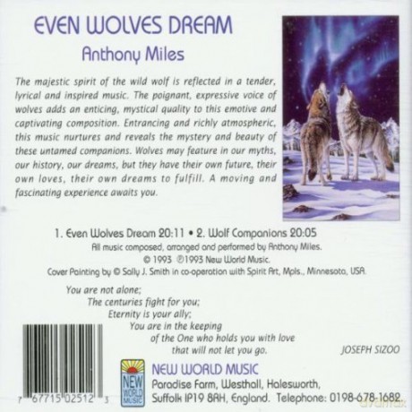 Anthony Miles: Even Wolves Dream [CD]