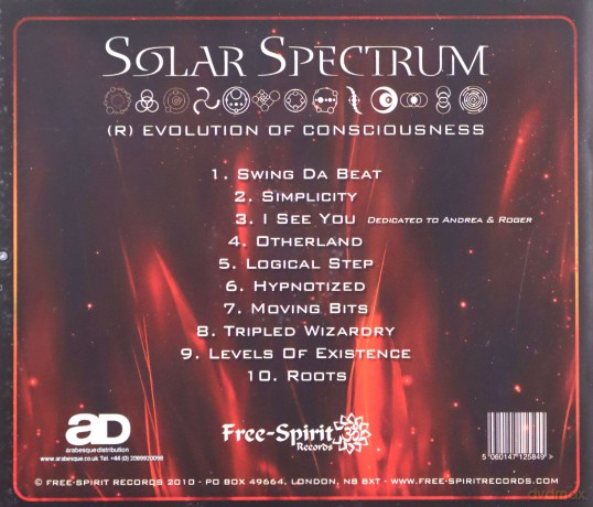 Solar Spectrum: Evolution of Consciousness [CD]