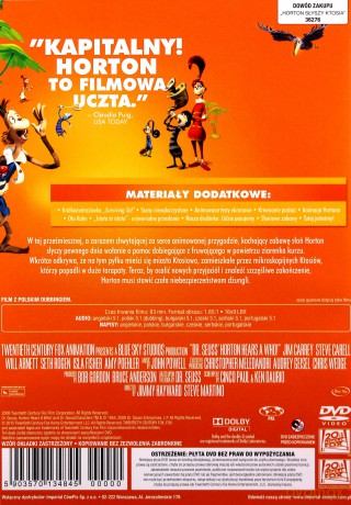 Horton słyszy Ktosia [DVD]