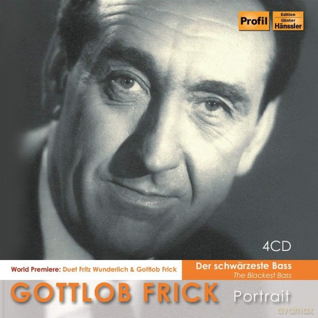 Gottlob Frick: Frick:The Blackest Bass [4CD]