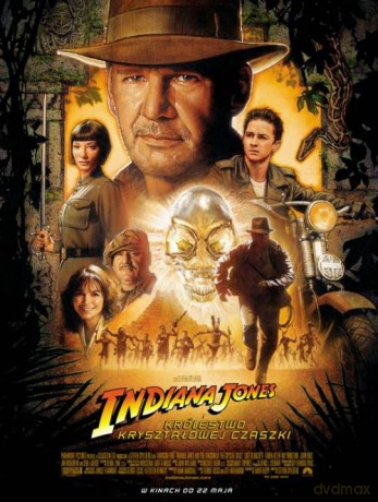 Indiana Jones i Królestwo Kryształowej Czaszki (polski lektor) [DVD]