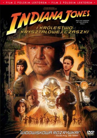 Indiana Jones i Królestwo Kryształowej Czaszki (polski lektor) [DVD]