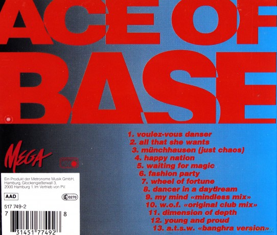 Ace Of Base: Happy Nation [CD]