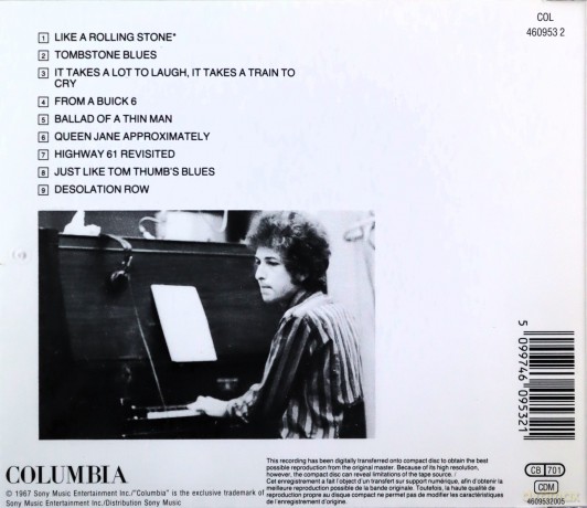 Bob Dylan: Highway 61 Revisited [CD]