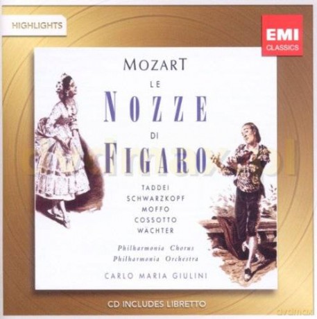 Carlo Maria Giulini: La Nozze Di Figaro (Highlights) [CD]