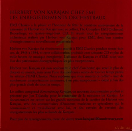 Herbert Von Karajan: Complete Emi Recordings Vol.1, Orchestra [88CD]