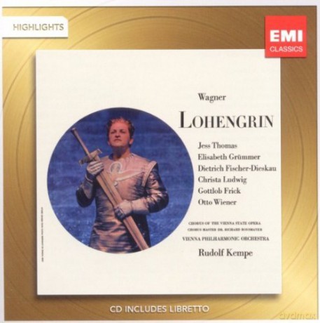 Rudolf Kempe: Lohengrin (Highlights) [CD]