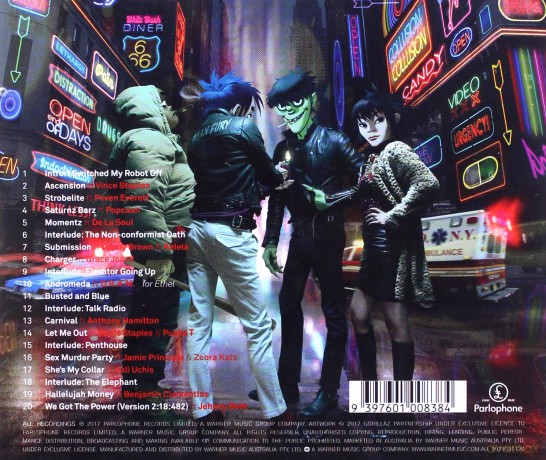 Gorillaz: Humanz [CD]