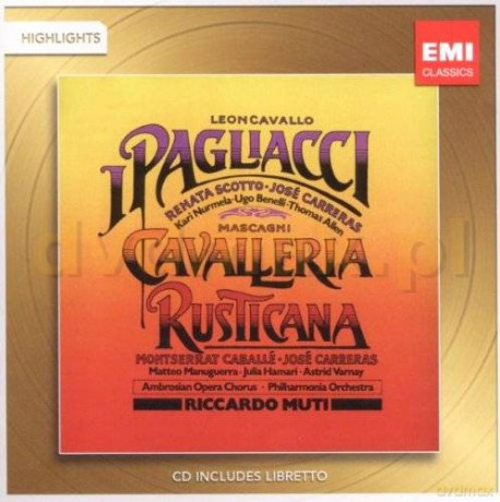 Ricardo Muti: Cavalleria Rusticana / Pagliacci [CD]