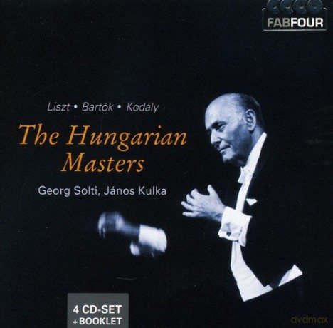 Georg Solti: Hungarian Masters-Liszt Bartok Kodaly [4CD]