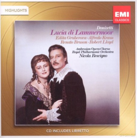 Nicola Rescigno: Lucia Di Lammermoor (Highlights) [CD]