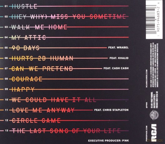 Pink: Hurts 2b Human (Edited) [CD]