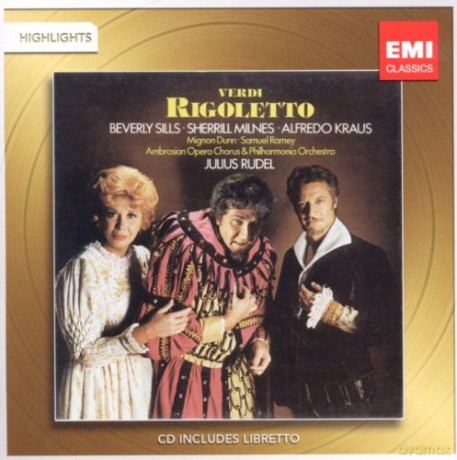 Rudel: Rigoletto (Highlights) [CD]